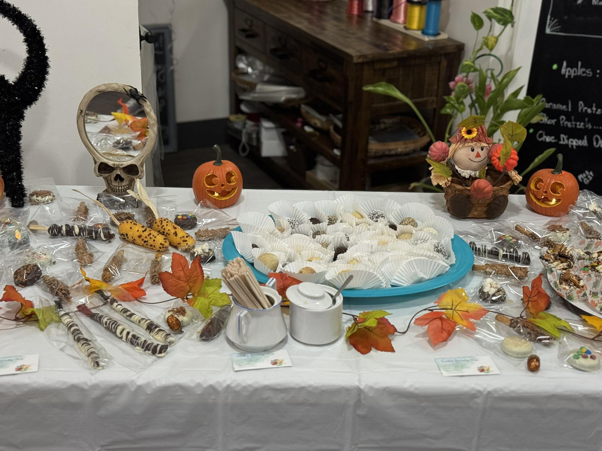 Michael Reid speaking with residents at Fruitful